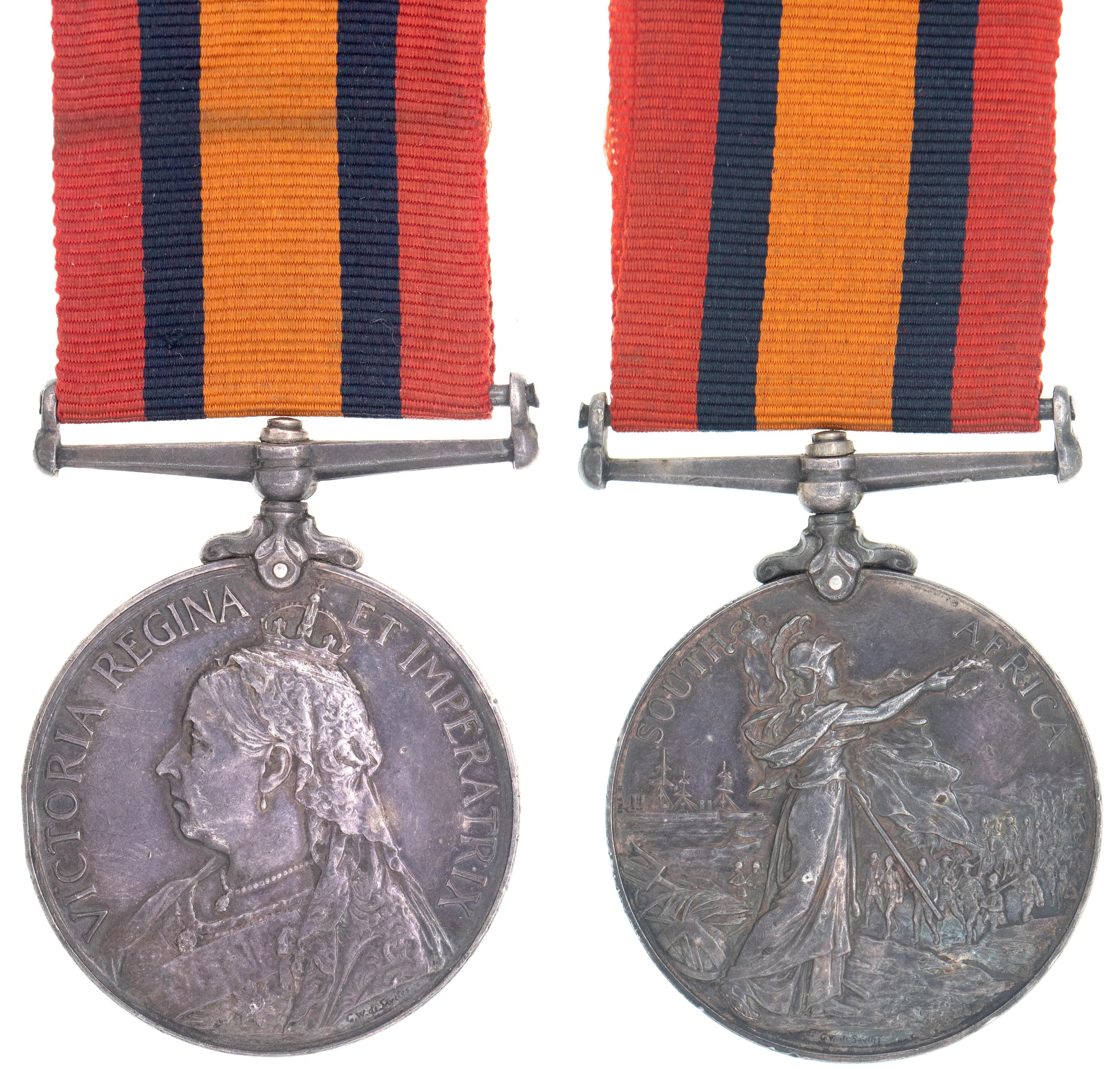 Great Britain, Queen's South Africa Medal, 1899 - 1901, gEF
