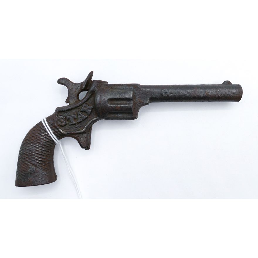 Antique Star Cast Iron Cap Gun 6.75''