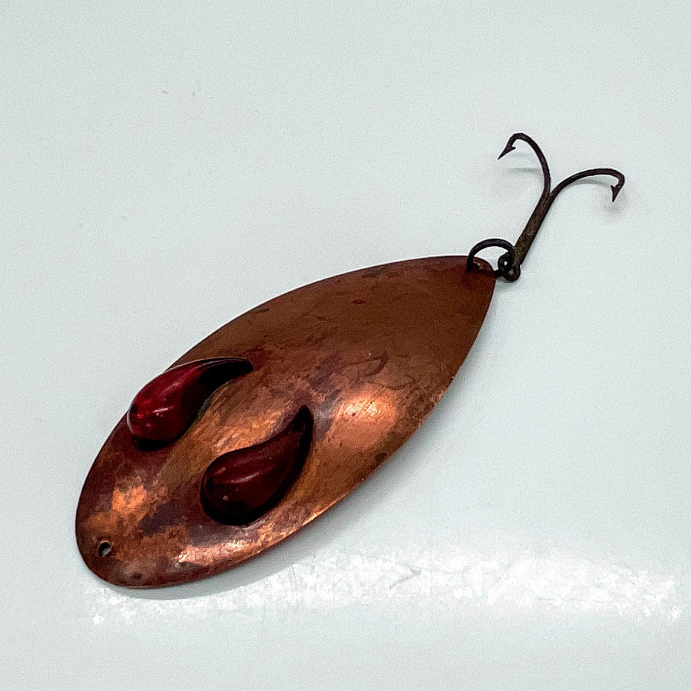 Paul Bunyan Flash Eye Spoon Vintage Jig Fishing Lures, One Bad Eye - Read