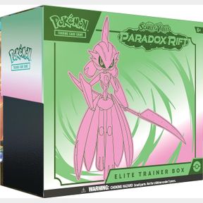 POKEMON TCG: SCARLET AND VIOLET: PARADOX RIFT: ELITE TRAINER BOX - IRON VALIANT