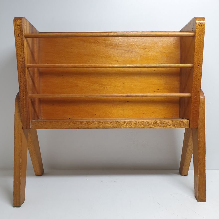Timber Magazine Rack