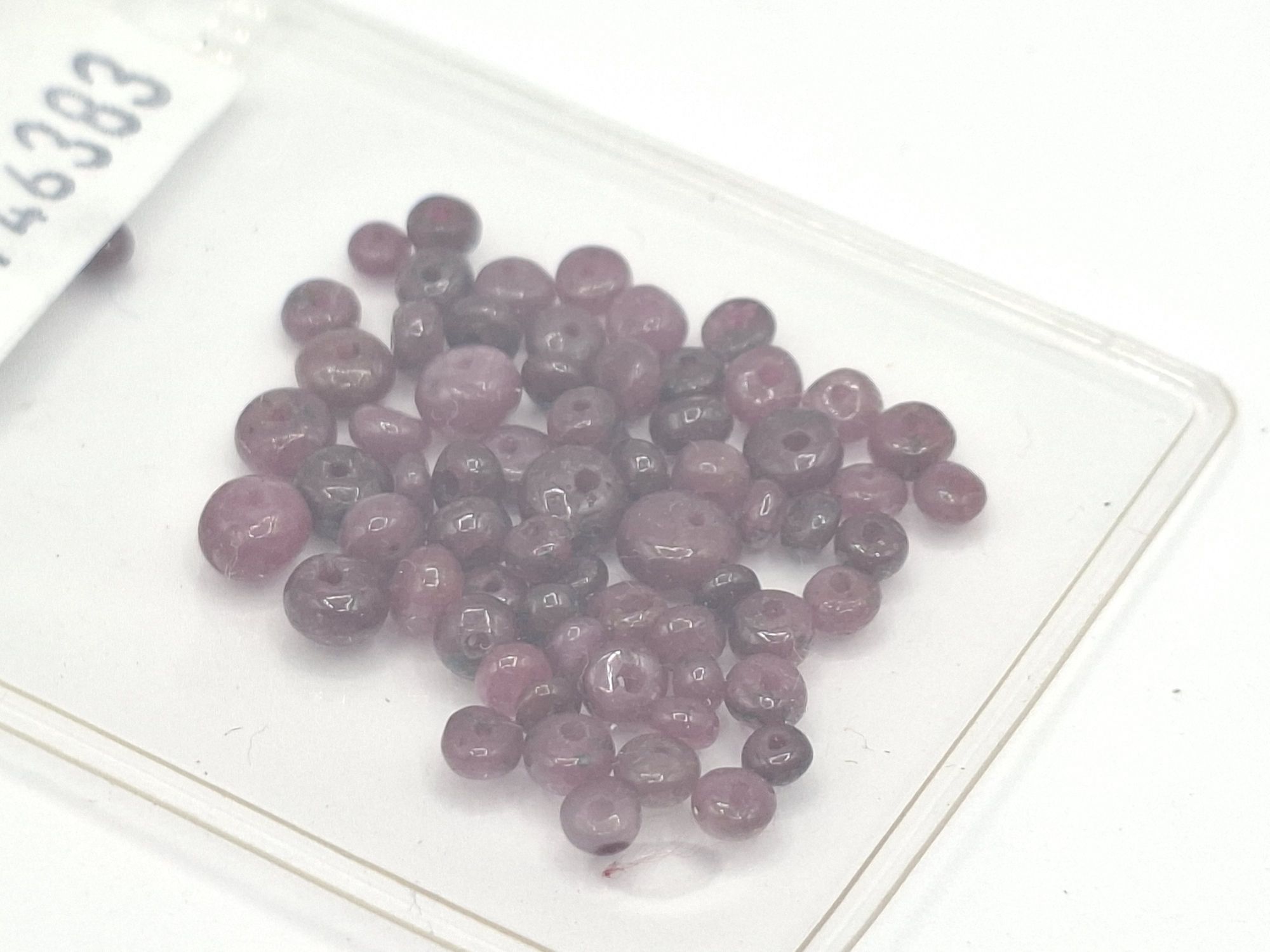 55 · RUBY GEMSTONE BEADS