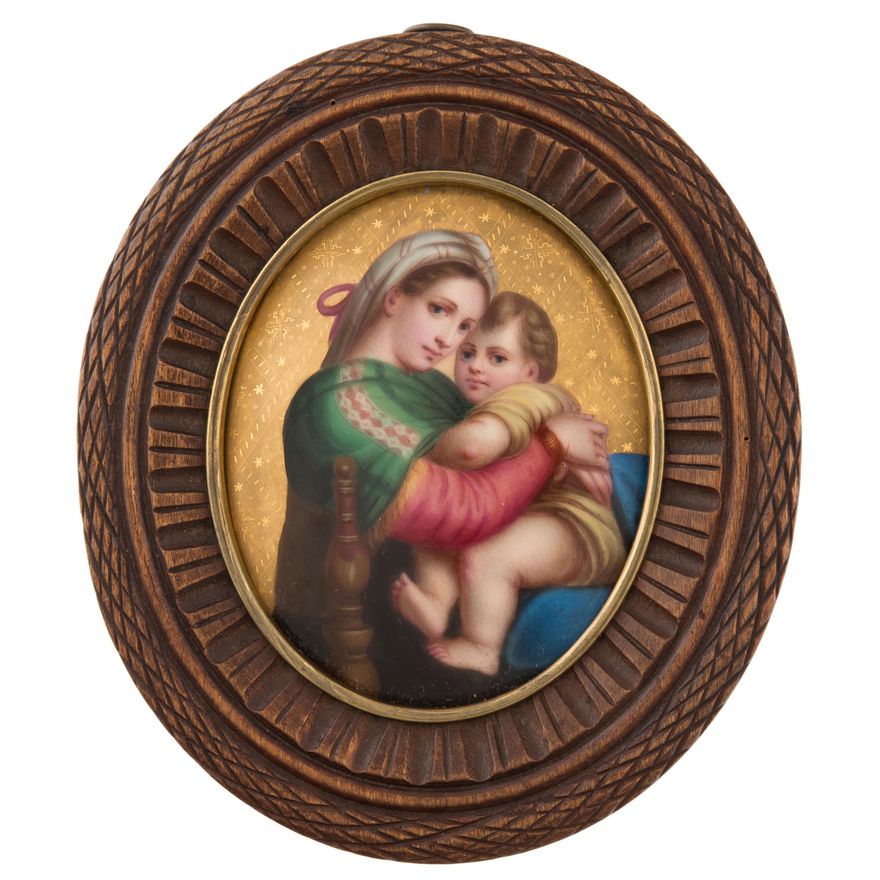 Madonna della seggiola wg Rafaela, k. XIX
