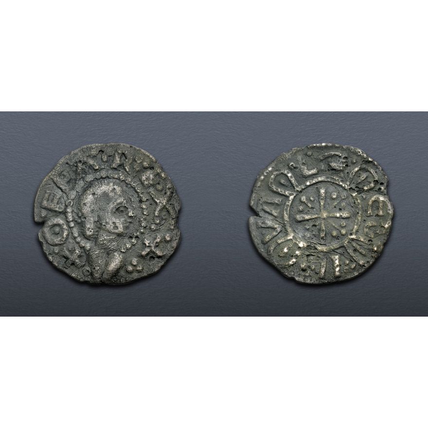 Offa Saxons ANGLO-SAXON, Kings of Mercia. Offa. 757-796. AR Penny (16.5mm, 1.11 g ...