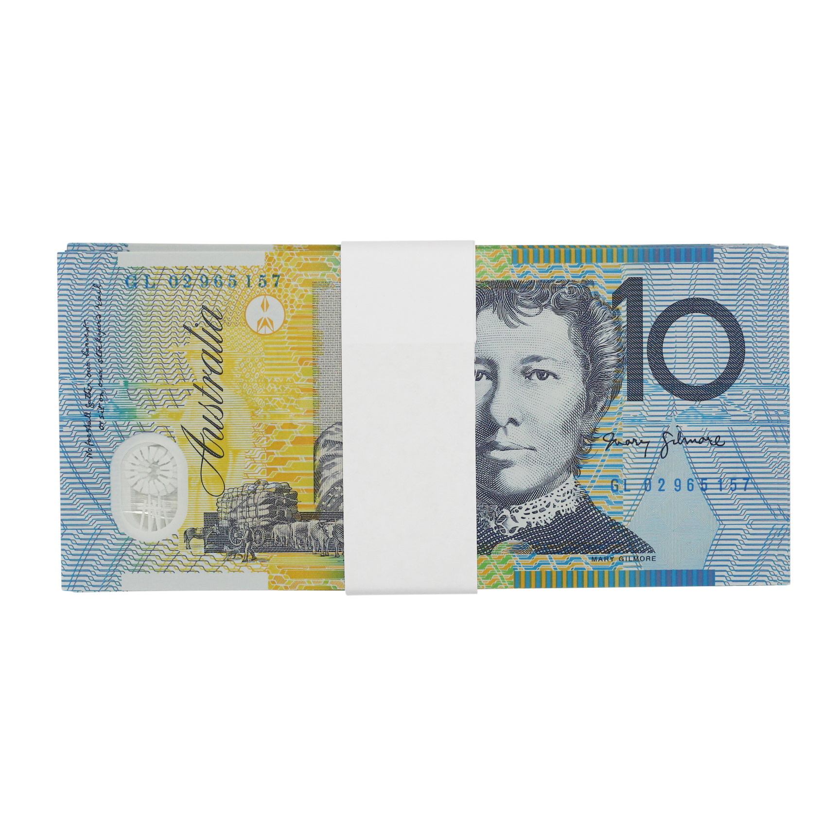 2177. · Bundle, MacFarlane/Henry, Ten Dollars,  2002, UNC