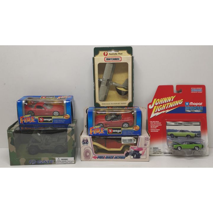 Die Cast Model Vehicles (x6)