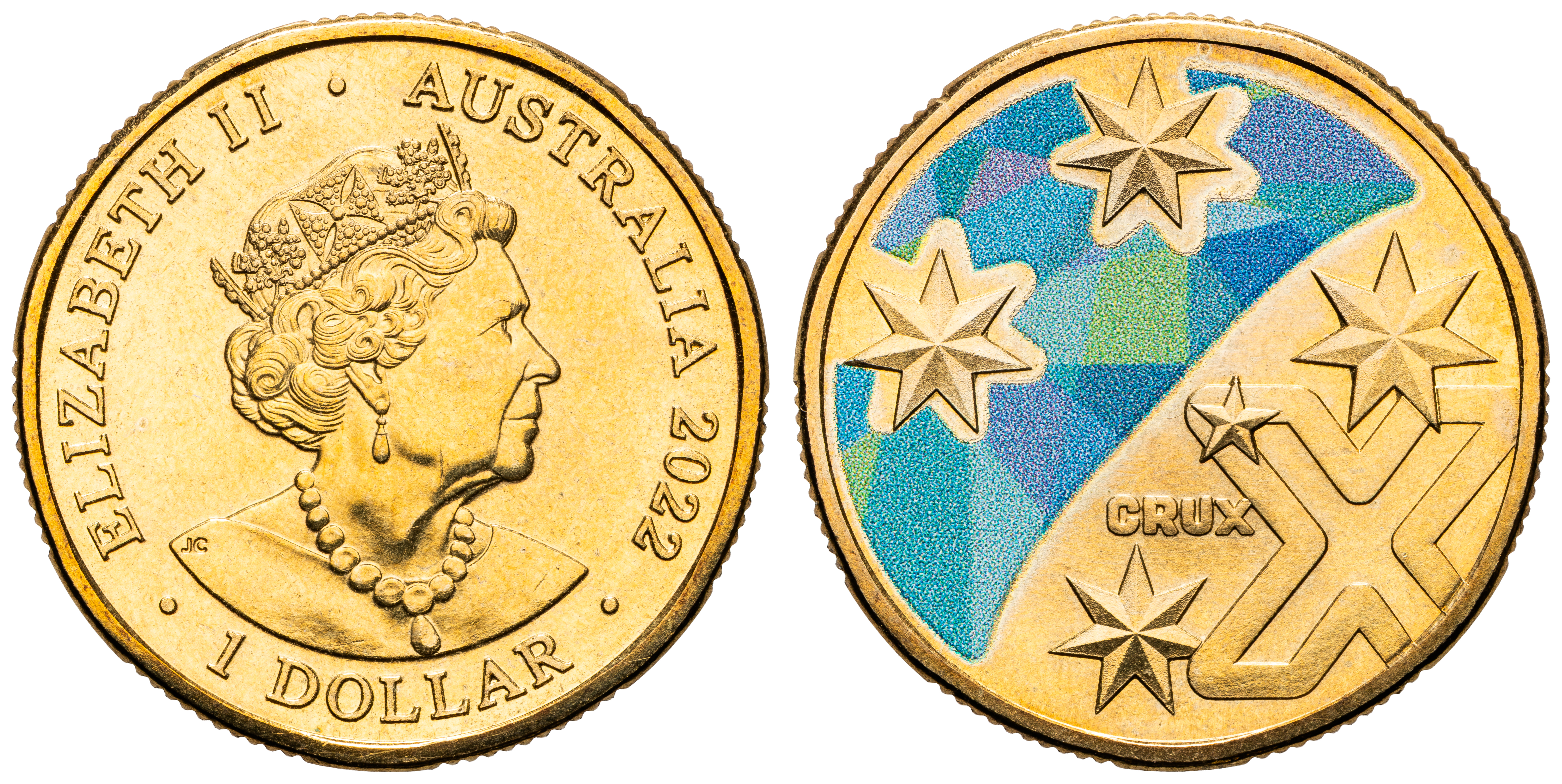 Elizabeth II, RAM - Great Aussie Coin Hunt 3, One Dollar, 2022, UNC