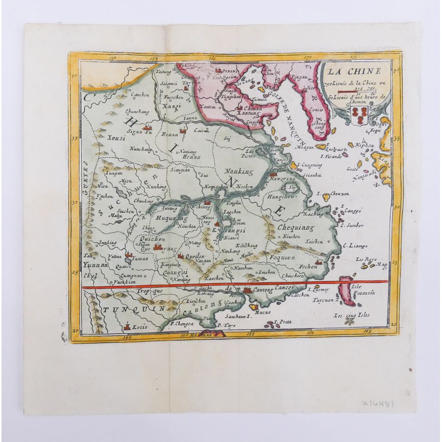 Don Francisco De Afferden, La Chine. 1698