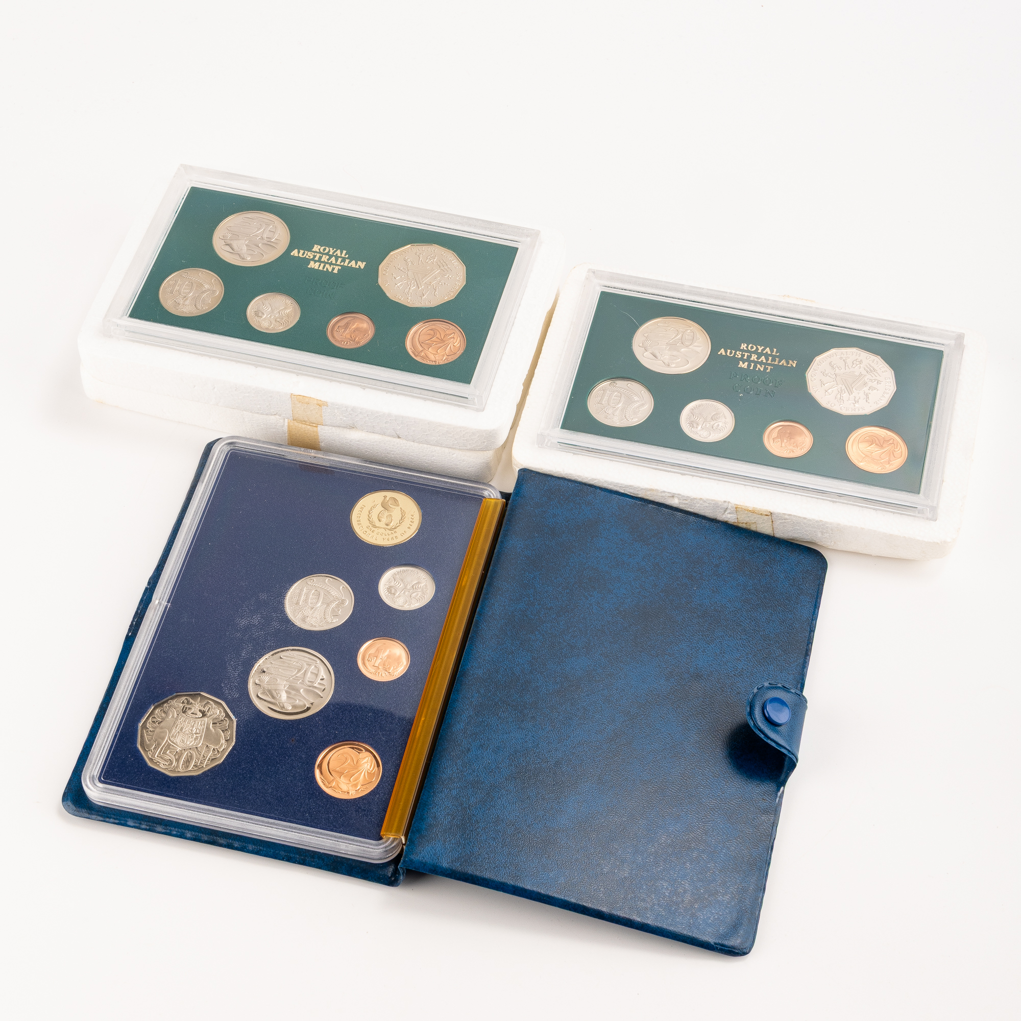 Elizabeth II, One Cent - One Dollar, 1982 - 1986, FDC