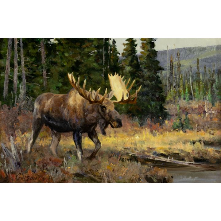 Ken Carlson (1937- ), Passing Through