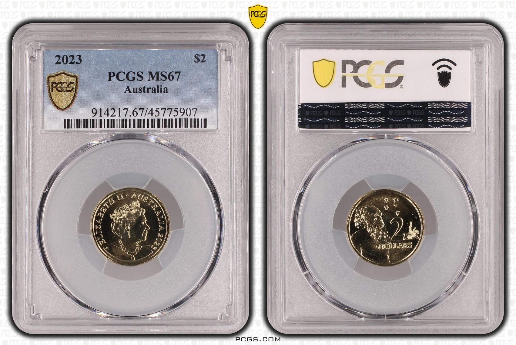 Two Dollar, 2023, PCGS MS67