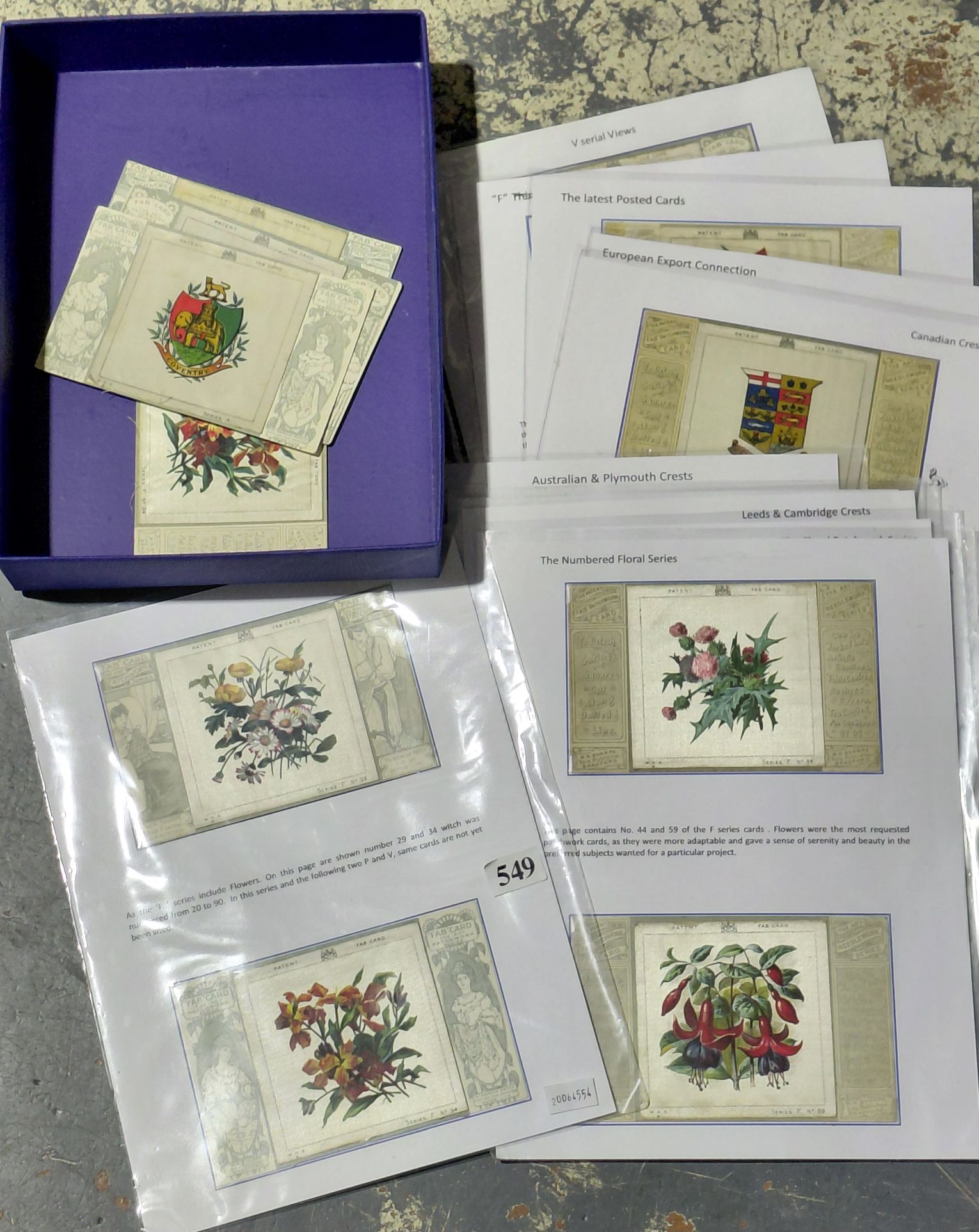 Silk Postcards - F.A.B Patchwork