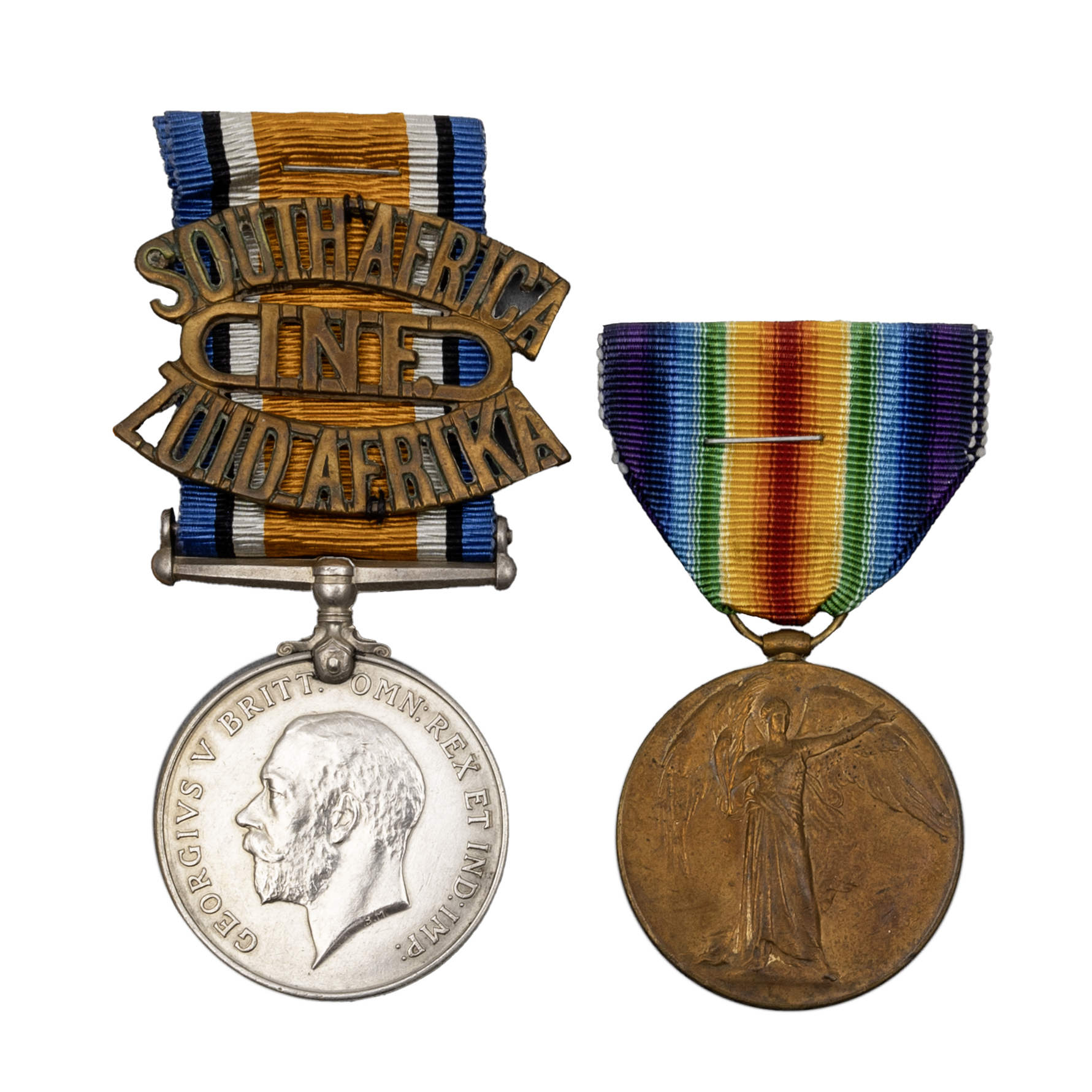 South Africa, Pair, WWI, gEF