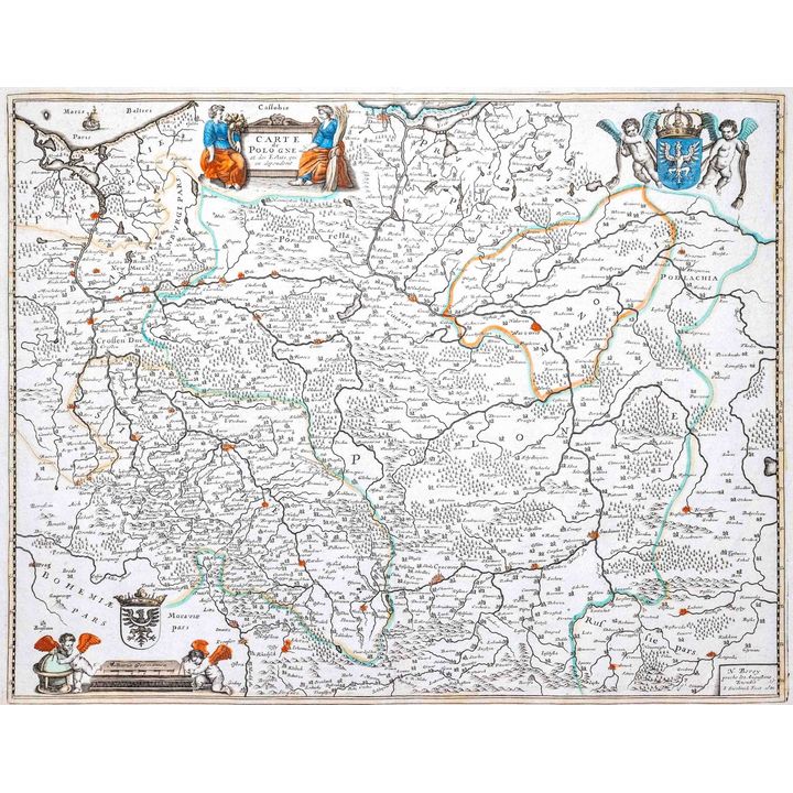 Nicolas Berey | Carte de Pologne et des estats qui en dépendent