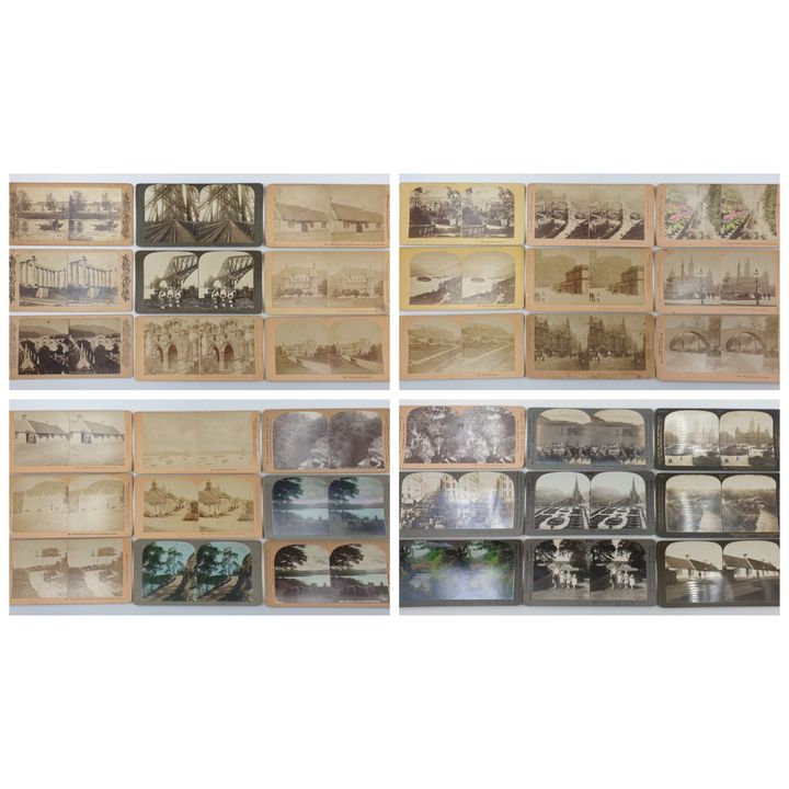 Stereograph Cards - Scotland (x36)