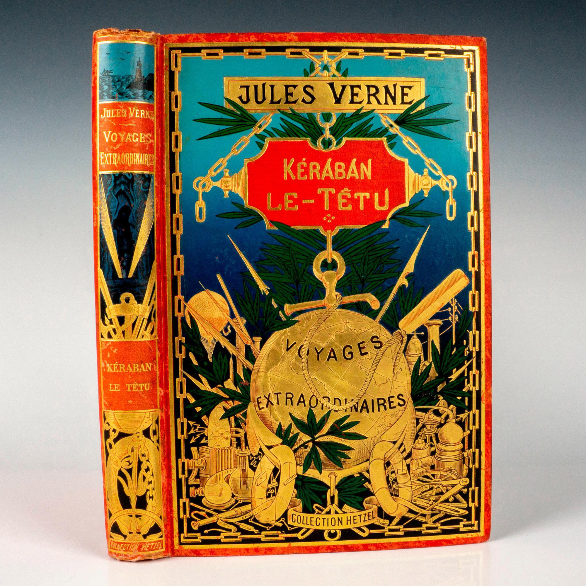 Jules Verne, Keraban Le-Tetu, French Edition Au Globe Dore