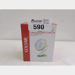 goldair 4 inch usb table clip fan wth 3 blades