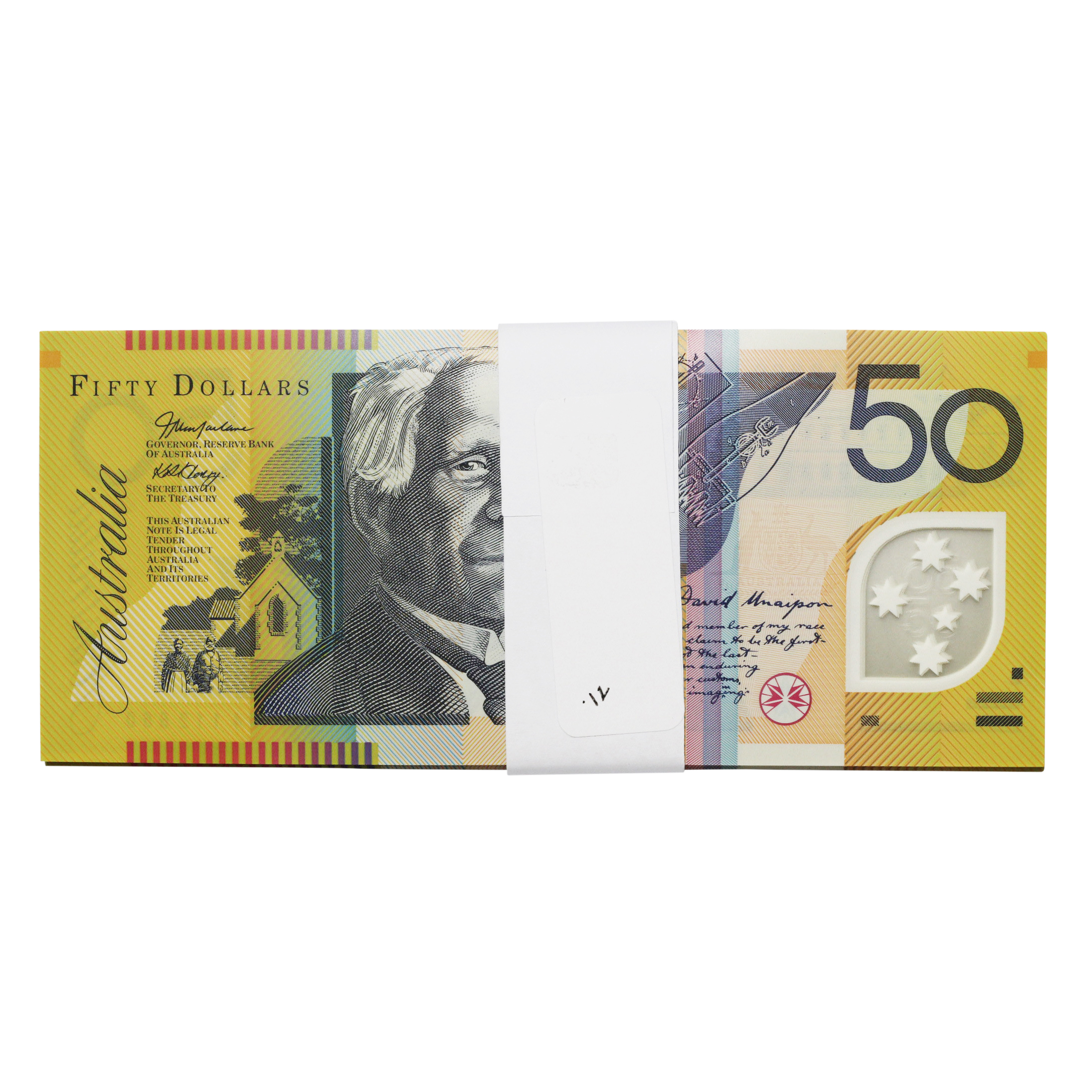 2198. · Bundle, MacFarlane/Henry, Fifty Dollars,  2004, UNC