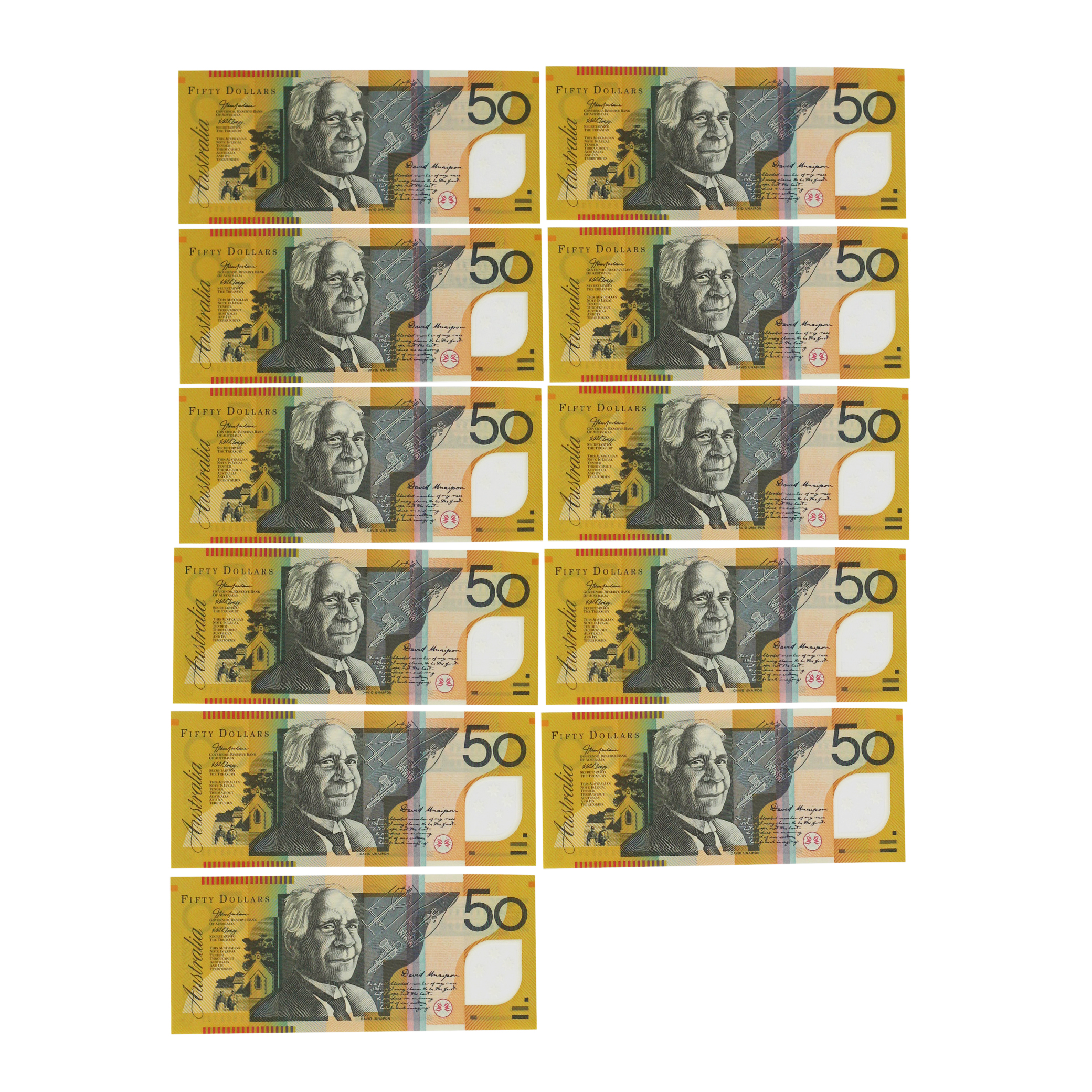 2266. · MacFarlane/Henry, Fifty Dollars,  2003, UNC
