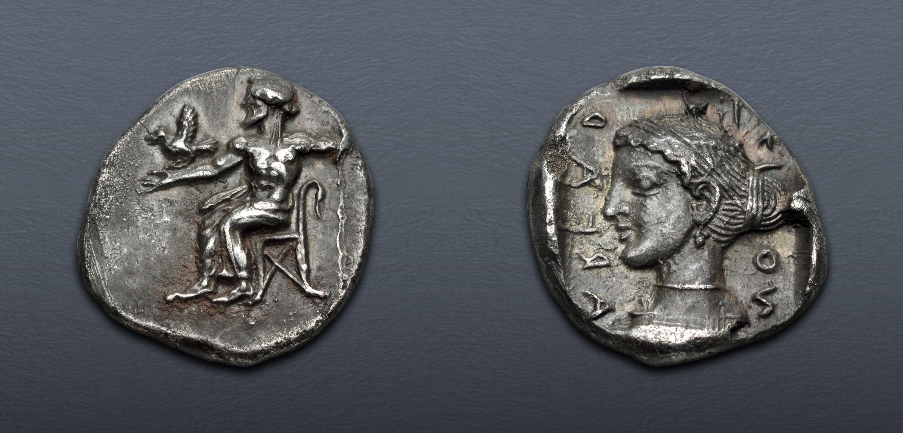 ARKADIA, Arkadian League. Circa 465-460 BC. AR Hemidrachm (15.5mm, 2.95 ...
