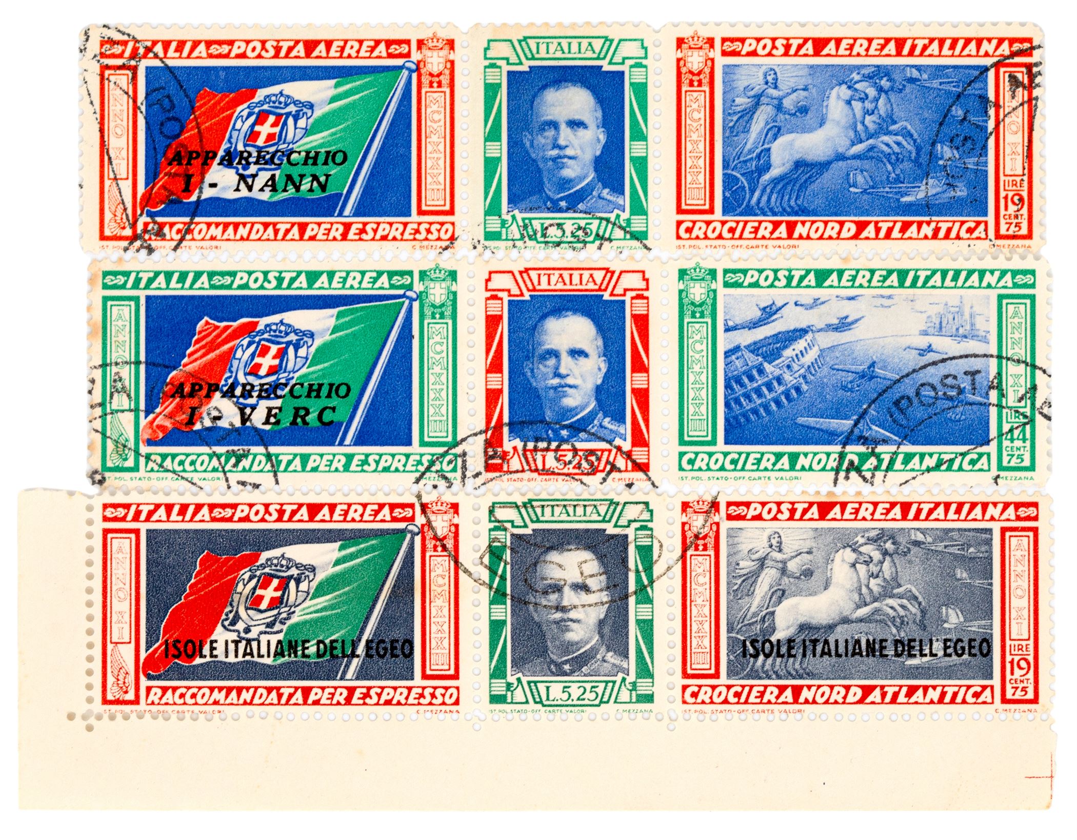 Italy, Airmail, 1933, Good