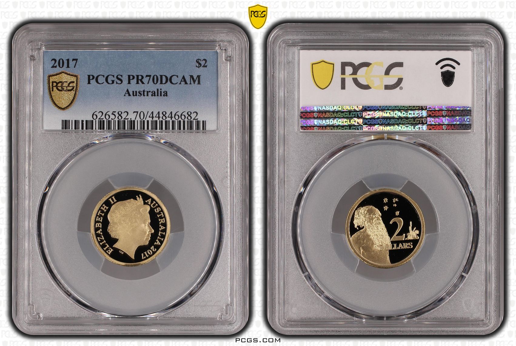 Elizabeth II, Two Dollars, 2017, PCGS PR 70DCAM