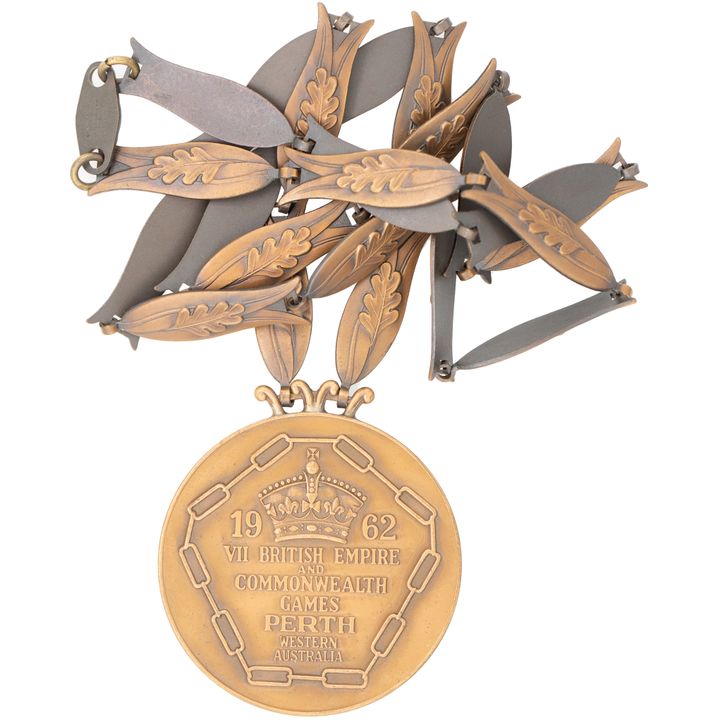 Perth Commonwealth Games, Participant's Bronze Medal, 1962, EF
