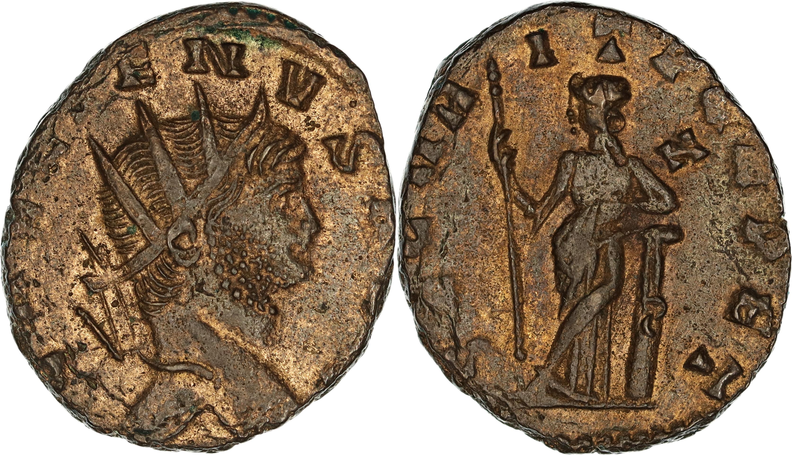 Roman Empire, Gallienus, Æ Antoninianus, 260-268 AD, gVF