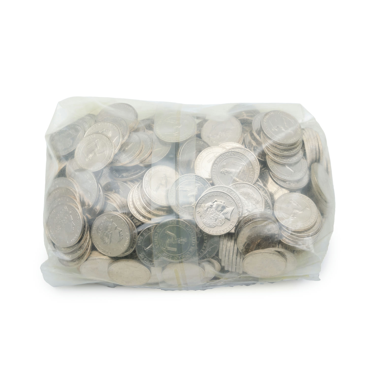 Mint Bag - Bradman, Twenty Cents, 2001, UNC