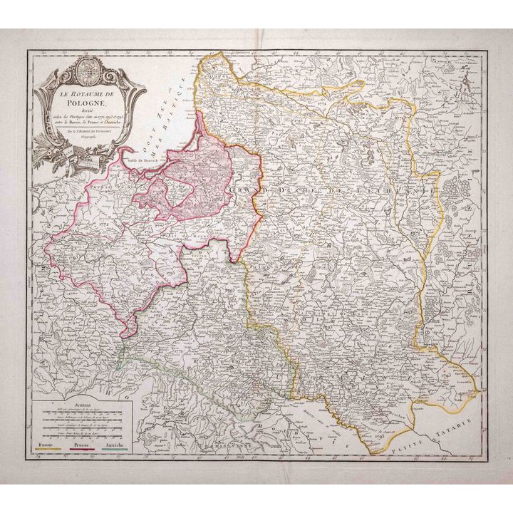 Didier Robert de Vaugondy | Le Royaume de Pologne