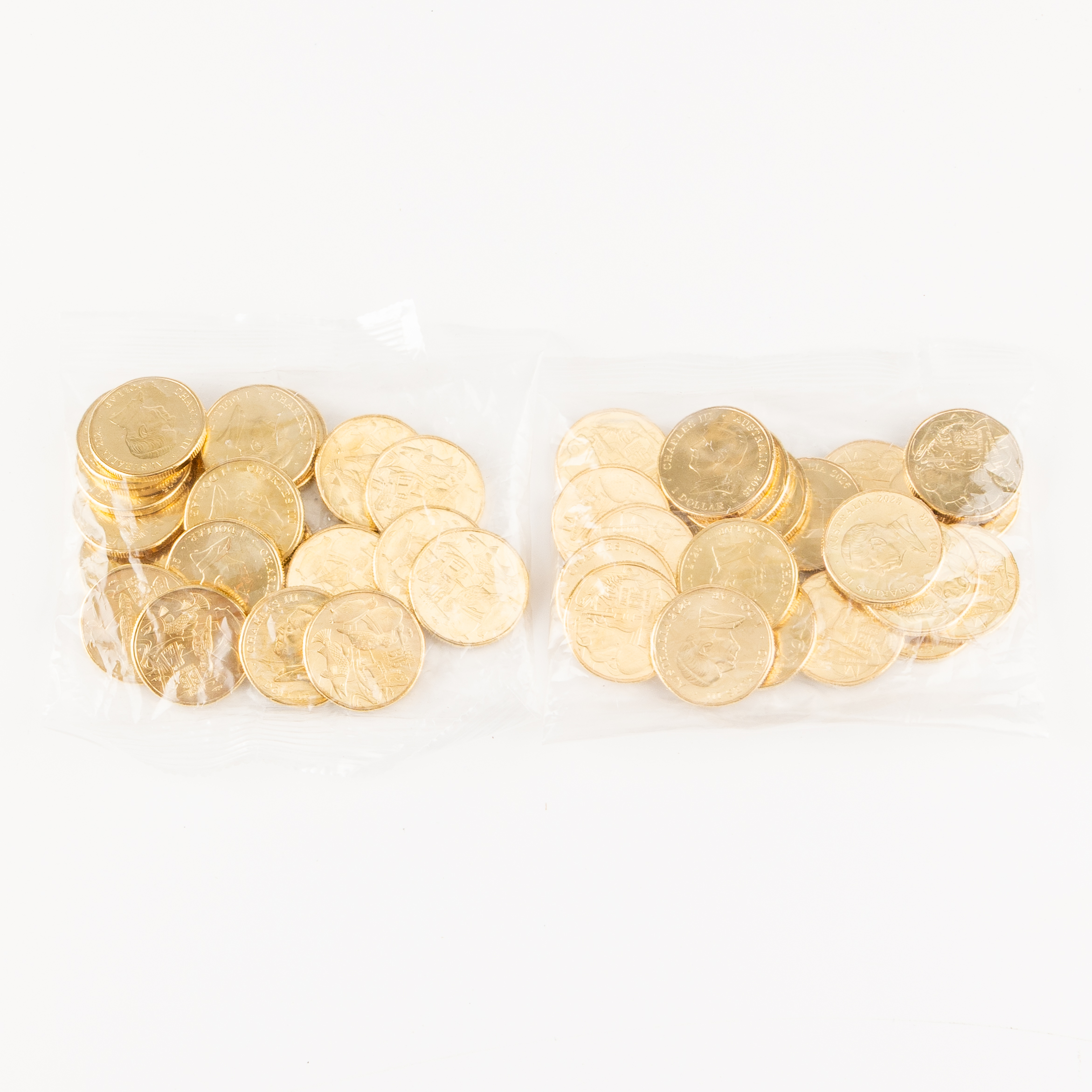 75 · Bags - Aussie Big Things 2, One Dollar, 2025,  UNC