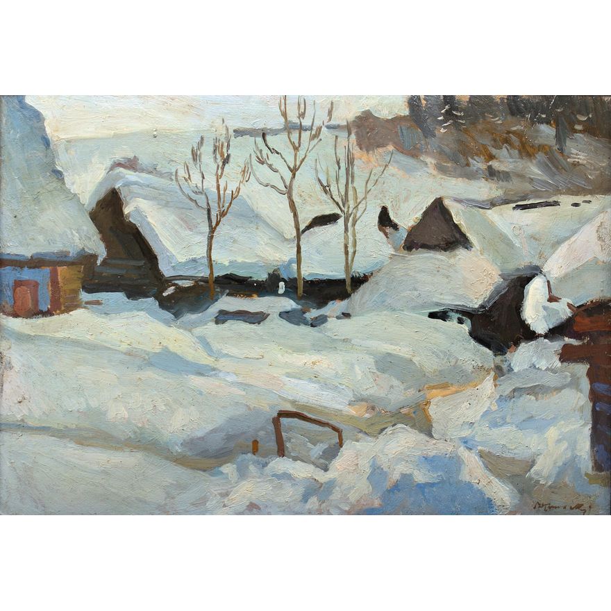 Stanisław Kamocki | Pejzaż zimowy