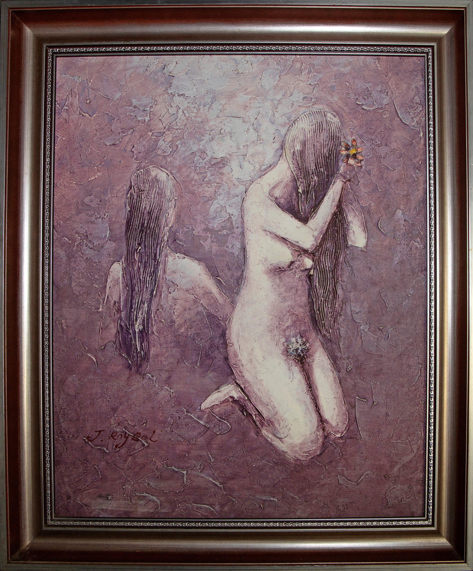 J Roybal, Untitled, (Two Female Figures),