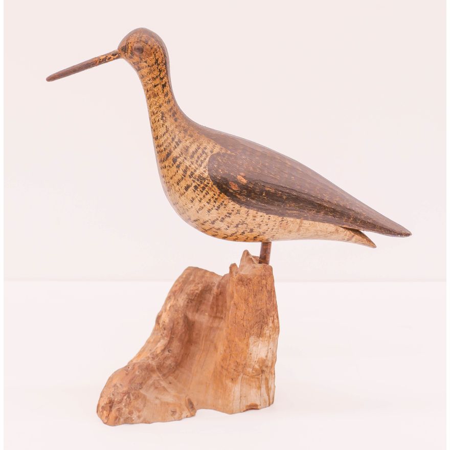 A. Elmer Crowell Attr. Shore Bird Decoy