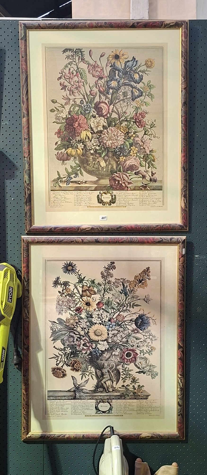 Pair Of Botanical Prints