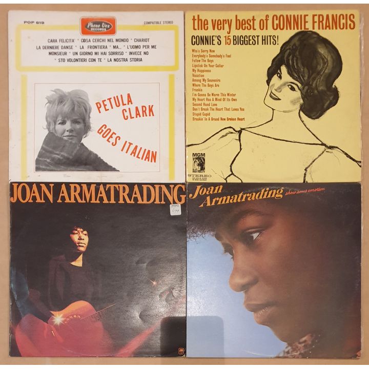 Vinyl Records (x4)