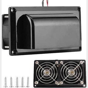 AUTOXBERT RV SIDE EXHAUST FAN, 25W 12V SMALL RV VENT FAN SIDE VENTILATION EXHAUST FAN FOR RV MOTORHOME CAMPER TRAILER CARAVAN APPL