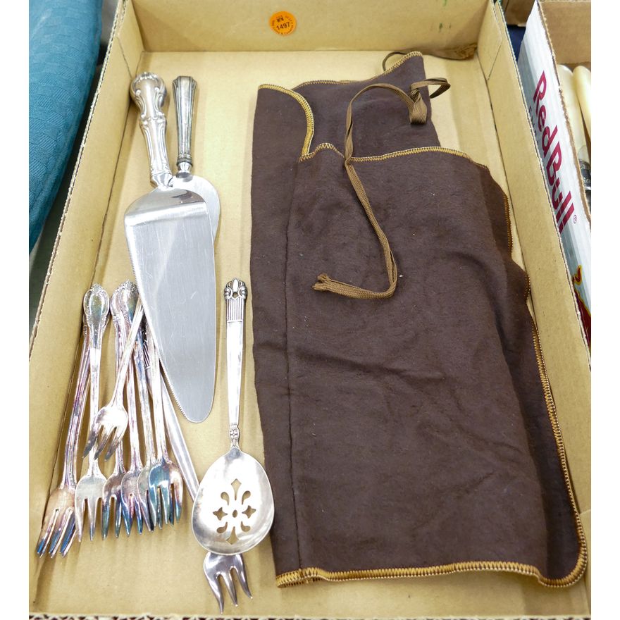 Box Sterling Handled Servers etc.