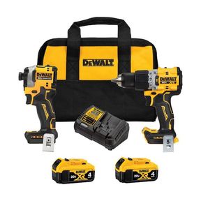 DEWALT 20V BRUSHLESS 2-TOOL COMBO KIT DCK2050M2
