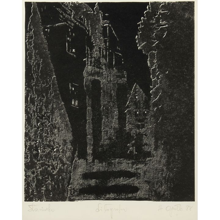 Henryk Opałka | Starówka, 1988 r.