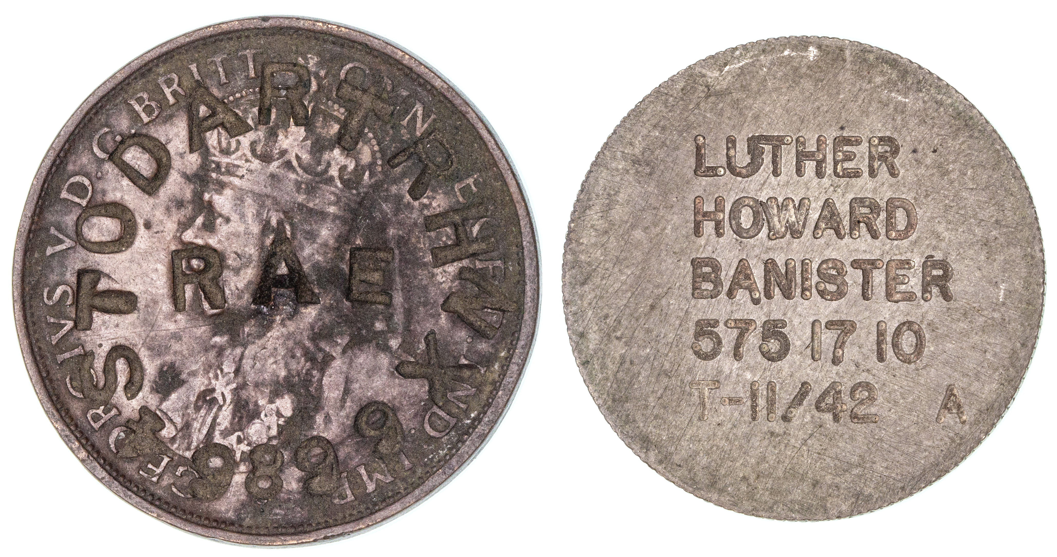 Engraved Penny, VG