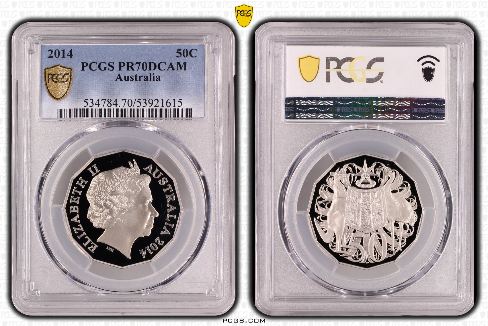 Fifty Cent, 2014, PR70DCAM