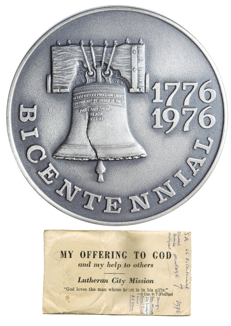 USA 1976 Bicentennial Medallion