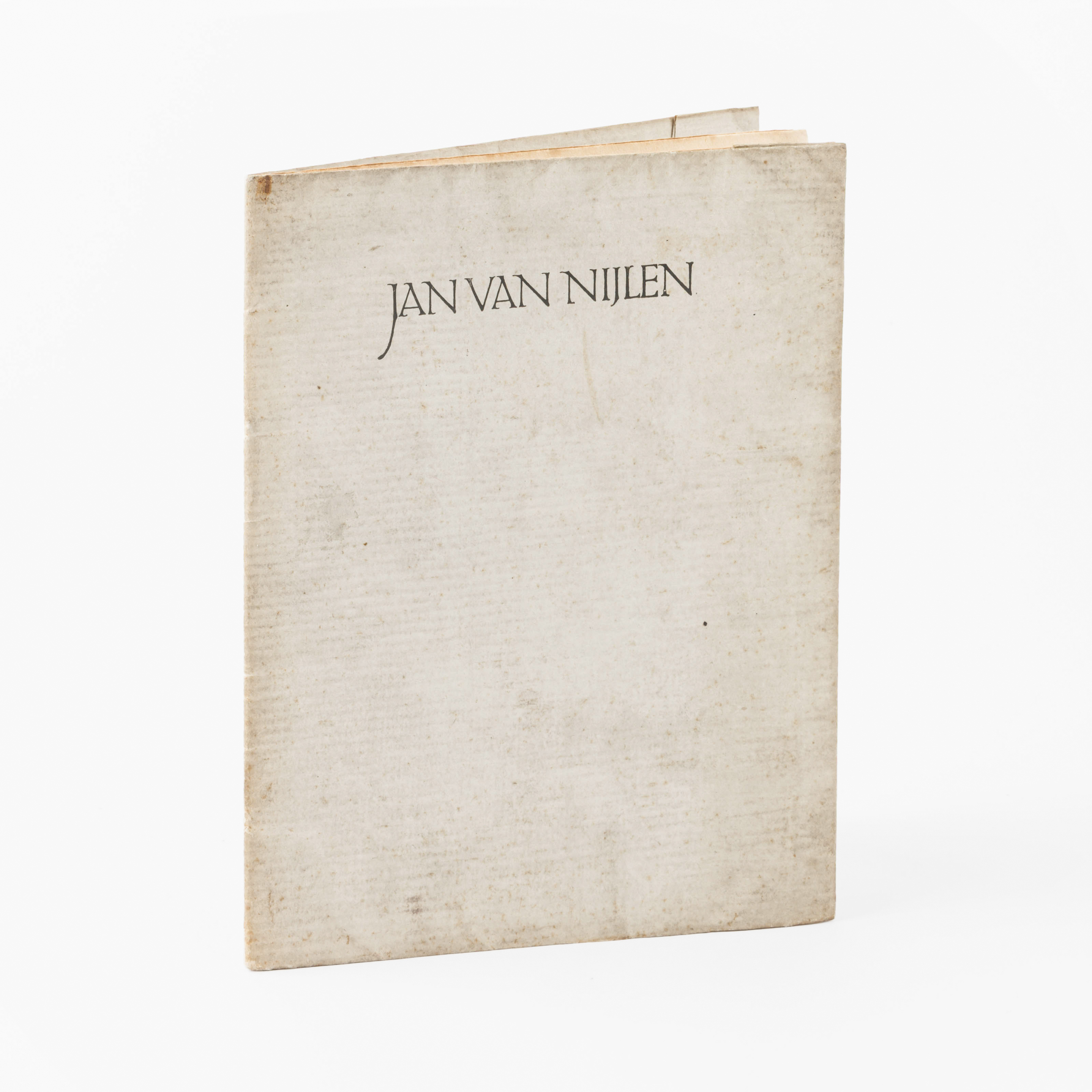 Jan van Nijlen - Negen Verzen. Apeldoorn, s.n., 1914. Kl. 8vo. 16 gen.pp. Orig. cover – kavel bij Bernaerts, Antwerp