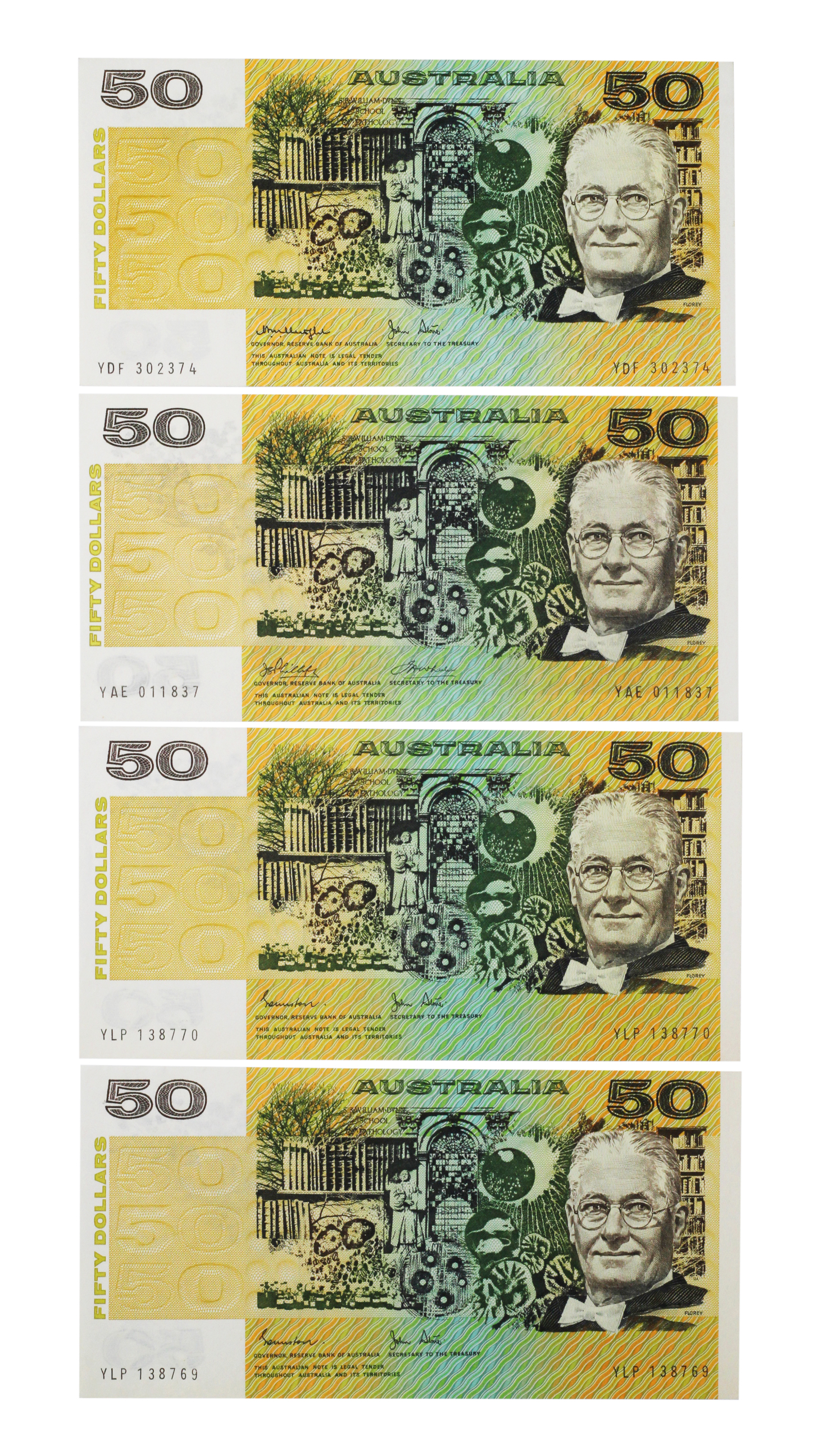 2054. · Fifty Dollars, 1976, UNC