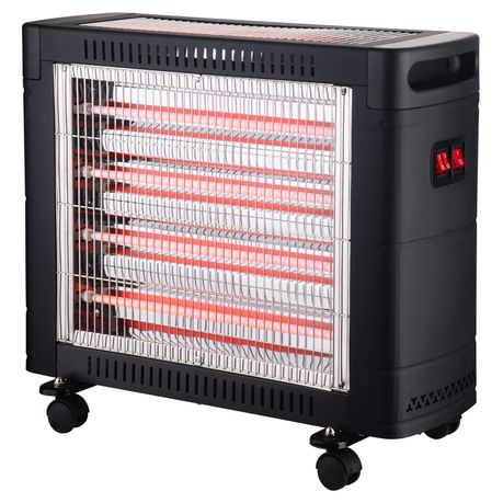 Luxell 6 Bar Heater Medium Size Powerful 2400W LX-2803L PLUG BROKEN NOT  TESTED | Aucor