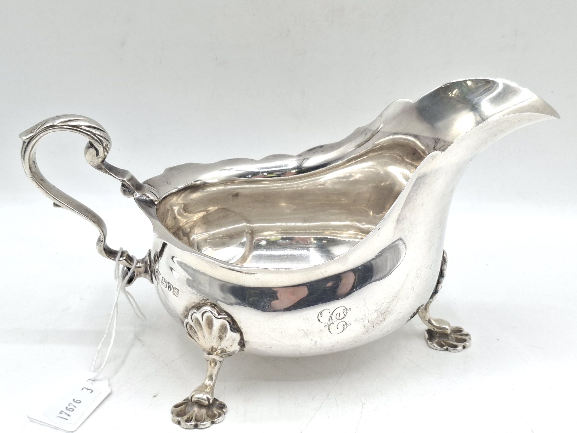 A Sterling Silver Gravy Jug