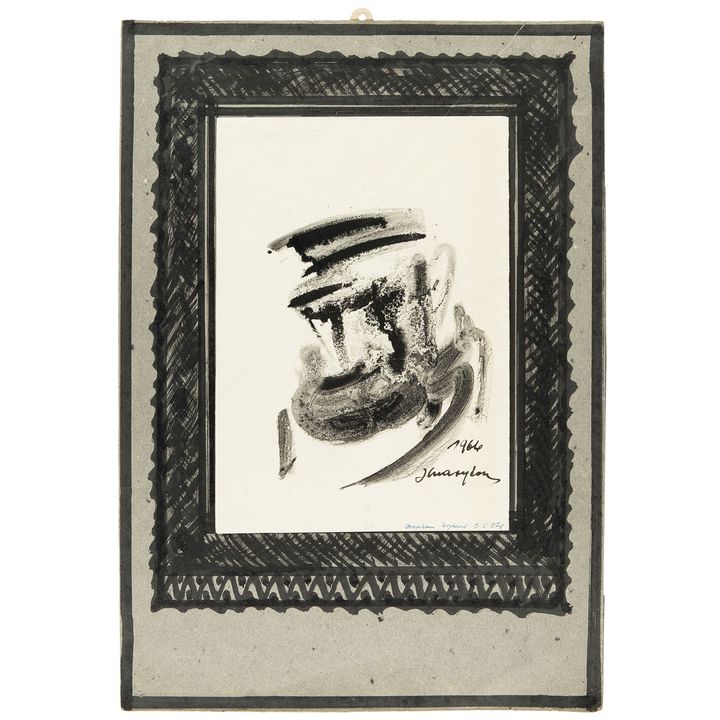 Józef Charyton | Portret Żyda, 1966 r.