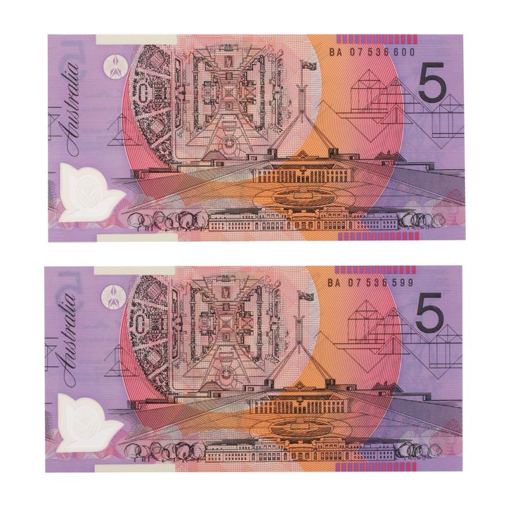 First Prefix - Stevens/Henry, Five Dollar, 2007 Uncirculated