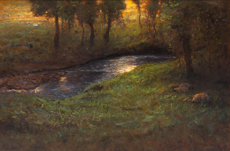 Gordon Brown
(American, b. 1962)
Grazing at Dusk